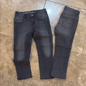 Dark Gray Stretch Jeans